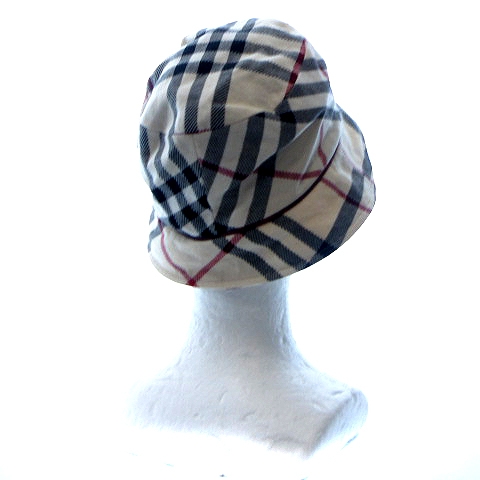 BURBERRY BLUE LABELチェックバケットハットバーバリー三陽