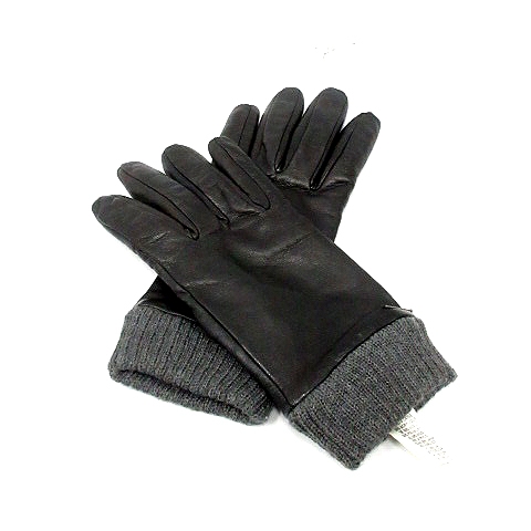 ディーゼル DIESEL 手袋 グローブ フェイクレザー 黒 ブラック /KS29 