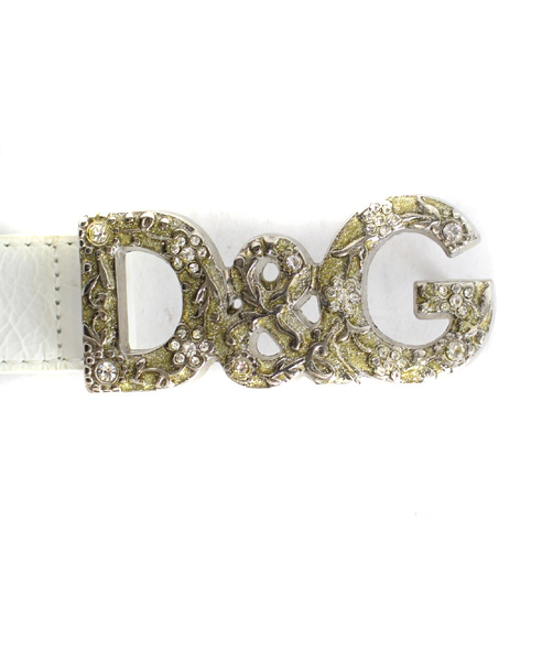 ディー&ジー ドルガバ ドルチェ&ガッバーナ D&G ベルト バックル
