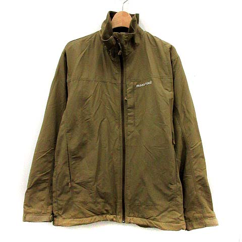 モンベル Montbell ジャケット スタンドカラー ナイロン ジップアップ