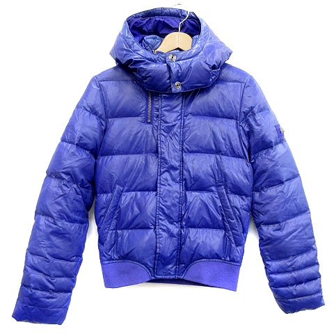 ディーゼル DIESEL ダウンジャケット 2way XS 紫 パープル ○D /AD14 