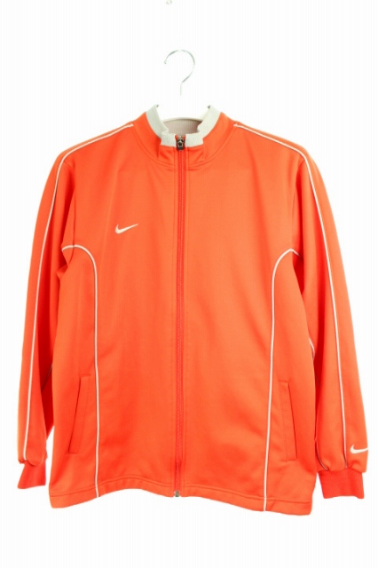 ナイキ Nike ジャケット トラック ジャージ ロゴ キッズ 150 オレンジ 143 ベクトルパーク