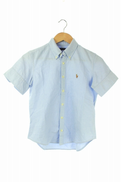 ラルフローレン Ralph Lauren シャツ ボタンダウン 半袖 9 青 レディース 143 ベクトルパーク ラルフローレン Ralph Lauren シャツ ボタンダウン 半袖 9 青 レディース 143 ベクトルパーク