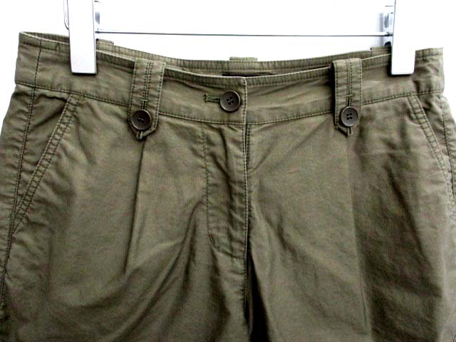 未使用品 ルシェルブルー LE CIEL BLEU パンツ ショート 36 カーキ 