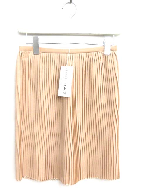 未使用品 ルシェルブルー LE CIEL BLEU スカート ひざ丈 プリーツ  