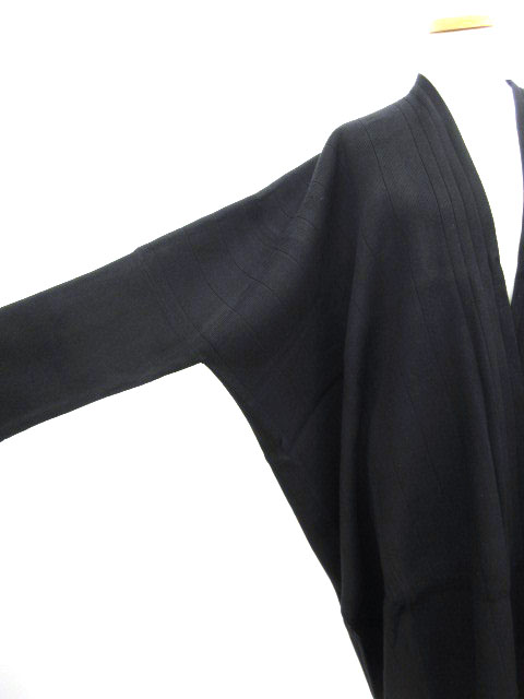 未使用品 クラネ CLANE カーディガン ニット ロング 長袖 ドレープ F  