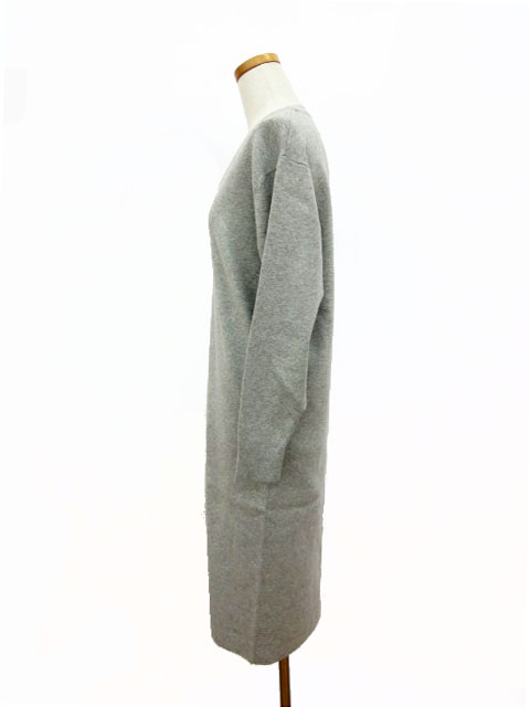クラネ CLANE ワンピース ロング ニット ハイゲージ V-ネック クラネ CLANE ワンピース ロング ニット ハイゲージ V-ネック