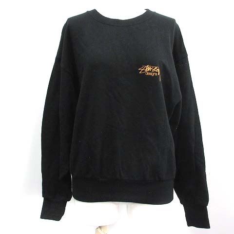 ステューシー STUSSY スウェット トレーナー 長袖 ロゴ バック