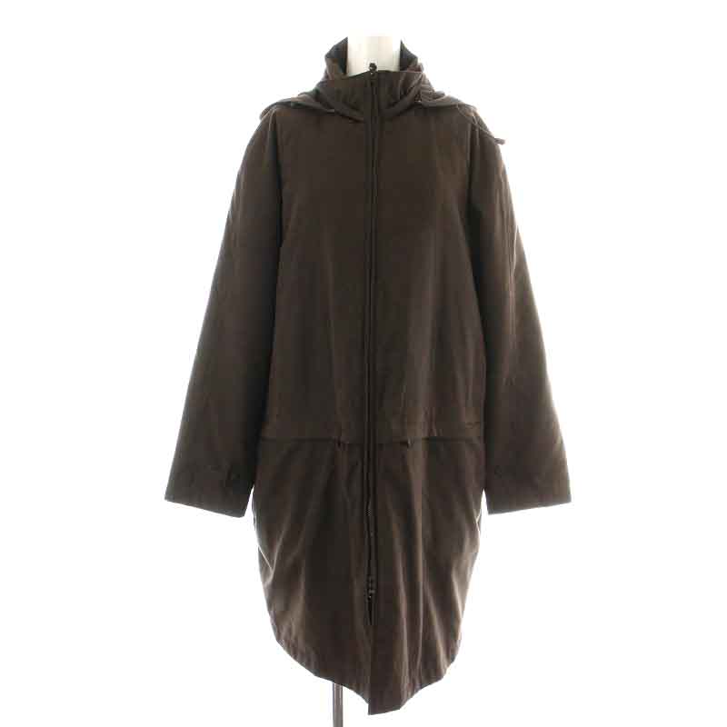 ダーバン DURBAN THE COAT コート ロング ジップアップ スタンドカラー 