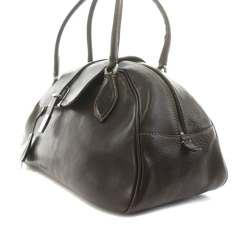 正規品　prada プラダ　ボストンバッグ　ボーリングバッグ　ハンドバッグ Yahoo!オークション -「prada ボーリングバッグ」(プラダ) (ふ