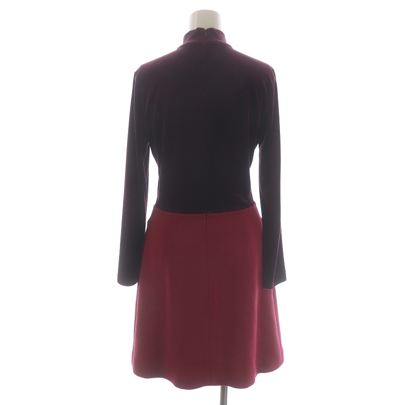 ミスクロエ miss chloe ヴィンテージ ワンピース ひざ丈 ハイネック  