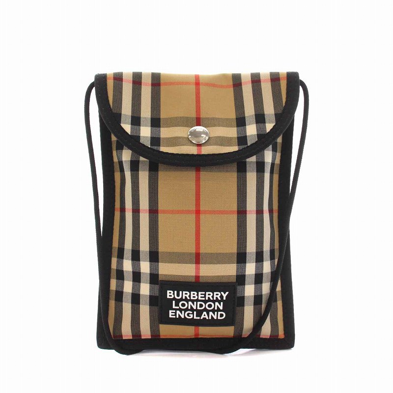 バーバリー BURBERRY ノバチェック フォンケース サコッシュ 