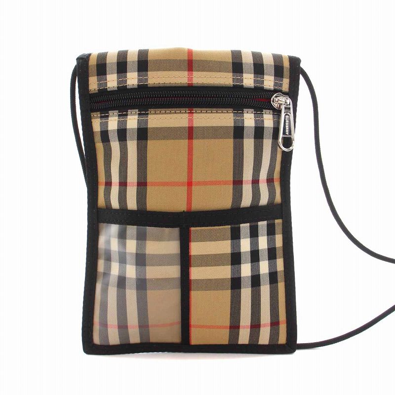 バーバリー BURBERRY ノバチェック フォンケース サコッシュ  
