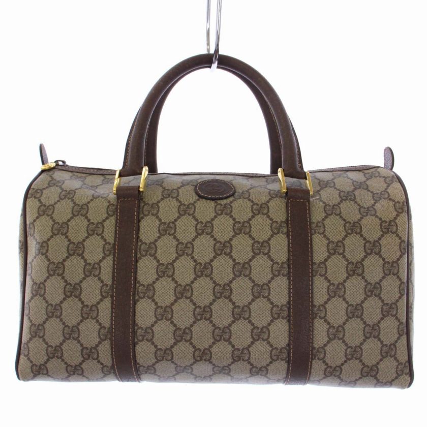 グッチ GUCCI ヴィンテージ GG オールドグッチ ハンドバッグ ボストン  