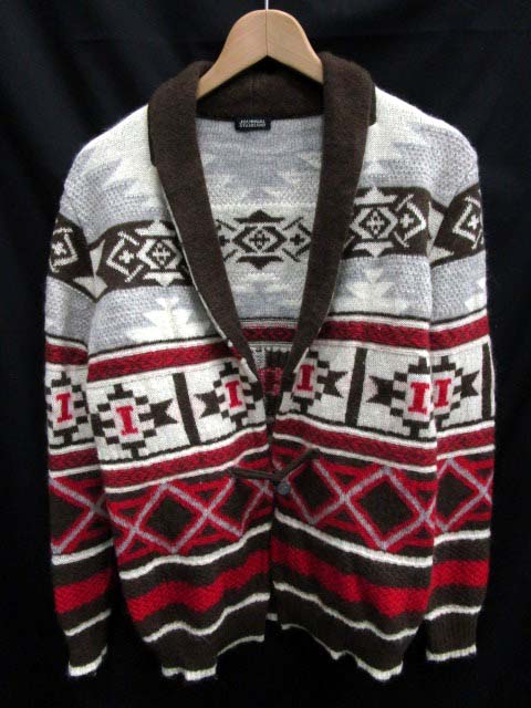 ジャーナルスタンダード JOURNAL STANDARD カーディガン ニット 総柄 