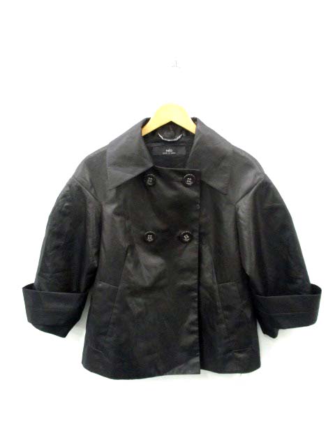 イネド INED トレンチコート ショート丈七分袖 黒 /DH26 ○ レディース 144-301804230107 | ベクトルパーク イネド INED トレンチコート ショート丈七分袖 黒 /DH26 ○ レディース 144-301804230107 | ベクトルパーク