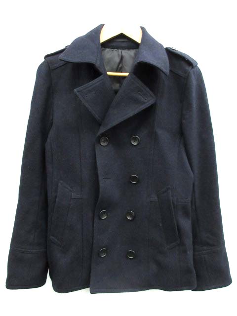 ミッシェルクランオム M K Homme Pコート ピーコート ショート丈 46 紺 ネイビー Dt メンズ 144 ベクトルパーク