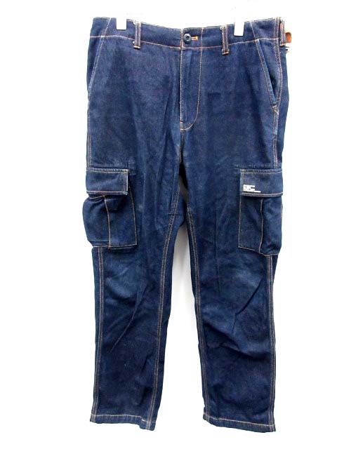 ステューシー STUSSY デニムパンツ カーゴ ジーンズ 32 インディゴ 