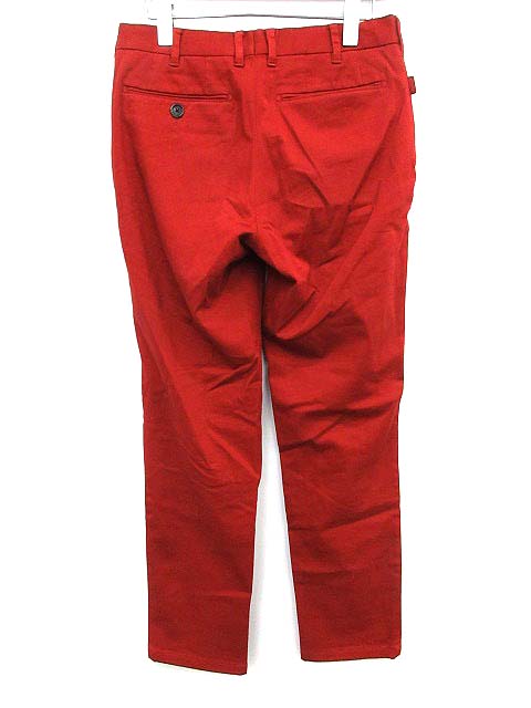 バーバリーブラックレーベル Burberry Black Label パンツ テーパード ストレッチ 73 赤 レッド Kh メンズ 144 ベクトルパーク