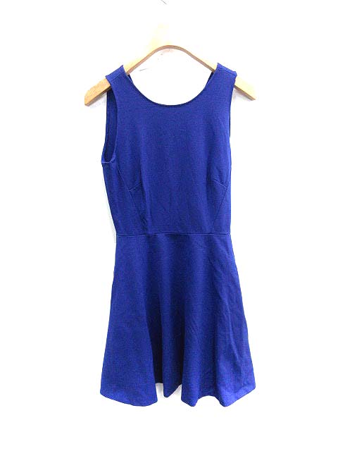 ケイトスペード KATE SPADE ワンピース ノースリーブ ひざ丈 フレア 0  