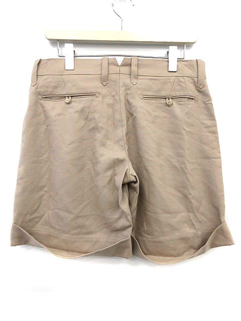 ドゥロワー Drawer パンツ ショート ウール 40 ベージュ /KH  