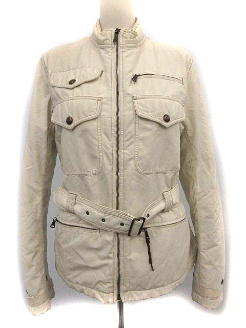ラルフローレン RALPH LAUREN ジャケット 中綿 ミリタリー 11 白 オフ 
