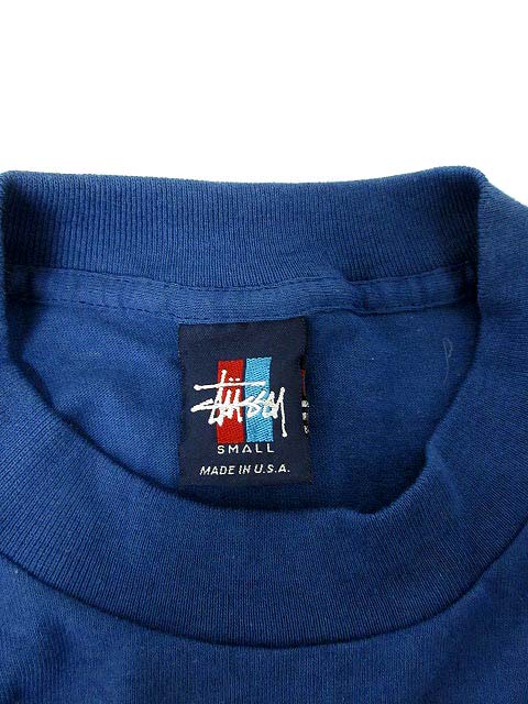 追跡便【Stussy】キューブ ヘビーウェイト 半袖 T シャツ ブルー 楽天市場】STUSSY 