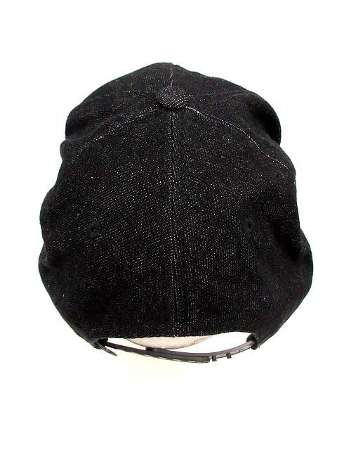 ステューシー STUSSY 帽子 キャップ デニム 黒 /NT26 □CA メンズ 144