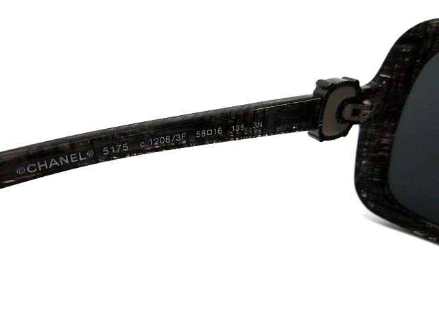 シャネル CHANEL サングラス ココマーク 58□16 135 黒 5175 /TU □CA 