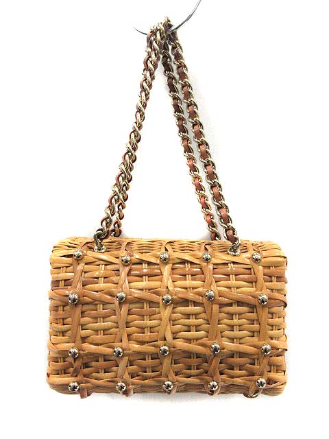 ケイトスペード KATE SPADE かごバッグ ショルダー ハンド チェーン 