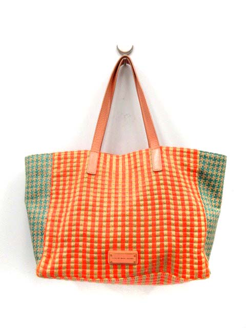 マークバイマークジェイコブス Marc By Marc Jacobs トートバッグ ショルダー ナイロン オレンジ Dh23 D レディース 144 ベクトルパーク