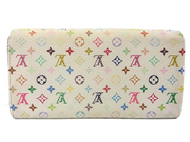 ルイヴィトン LOUIS VUITTON 長財布 二つ折り モノグラム マルチカラー 