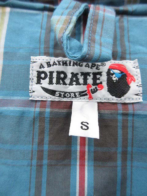 アベイシングエイプ A BATHING APE PIRATE ジャケット パーカー アベイシングエイプ A BATHING APE PIRATE ジャケット パーカー