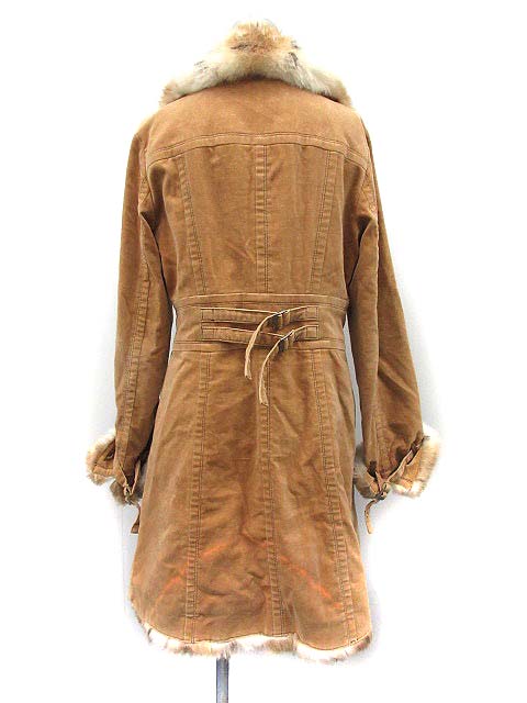 バーバリー　ブルーレーベルファーコート BURBERRY BLUE LABEL バーバリーブルーレーベル 毛皮（タヌキ