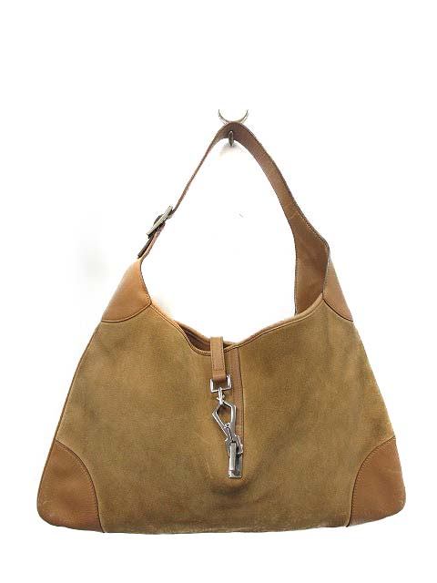 グッチ GUCCI ワンショルダーバッグ ジャッキーライン スエード 001 