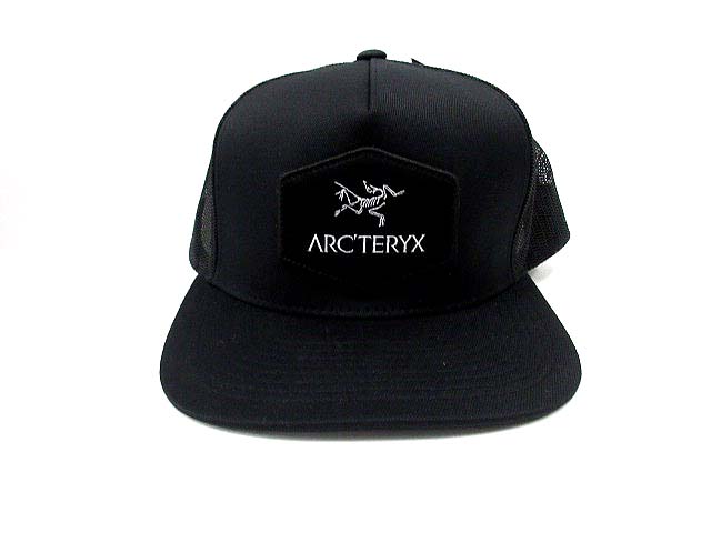 アークテリクス ARC'TERYX キャップ 帽子 Hexagonal Patch Hat キャップ メッシュ One 黒 ブラック /KH メンズ  144-301809150031 | ベクトルパーク 【美品】アークテリクス　メッシュキャップ　黒色ブラック　帽子　バードロゴ
