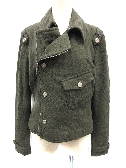 ディーゼルブラックゴールド DIESEL BLACK GOLD ライダース ジャケット 