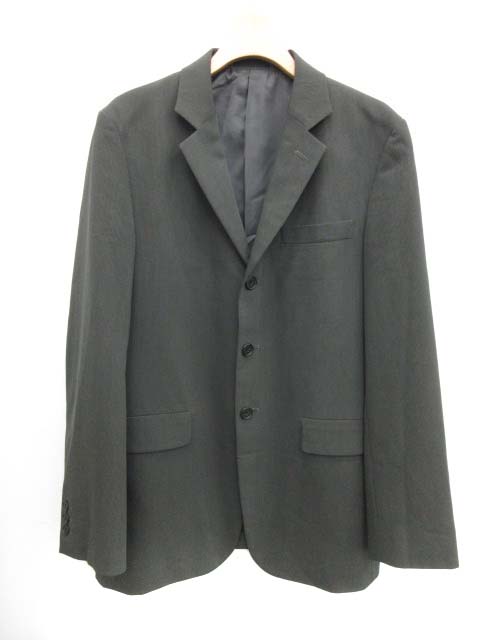 ヨウジヤマモト 軽い DURBAN A.A.R リバーシブル ヘリンボーン コート L 