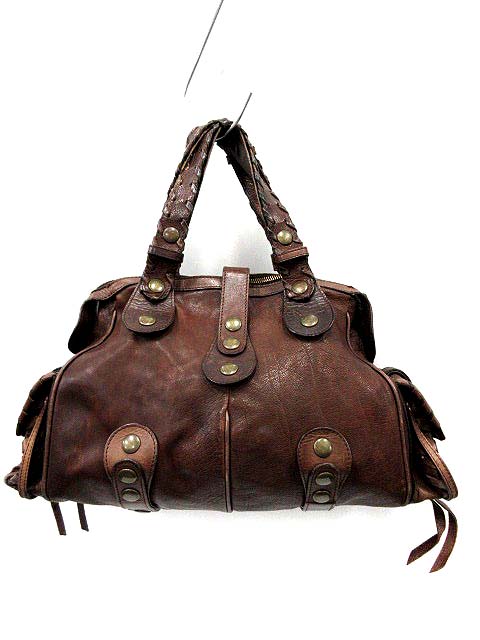 クロエ CHLOE バッグ ハンド ボストン ショルダー シルベラード レザー 