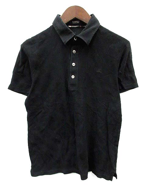 バーバリーブラックレーベル BURBERRY BLACK LABEL ポロシャツ 半袖