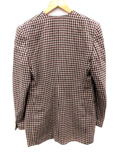 ジョルジオアルマーニ　千鳥柄　チェック柄 ジャケット ジョルジオアルマーニ GIORGIO ARMANI ジャケット ロング 千鳥柄 38