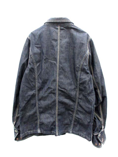 DIESEL ブルゾンジャケット ディーゼル DIESEL BRGZ ジャケット ブルゾン デニム L 青 /DH11 ☆CA