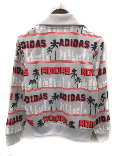 アディダス ×NIGO トラックジャケット 総柄 ヤシの木 南国 ジャージ アディダス ×NIGO トラックジャケット 総柄 ヤシの木 南国 ジャージ
