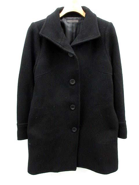 FRAMeWORKウールコート サイズ38 黒 フレームワーク Framework コート シングル ウール 38 黒