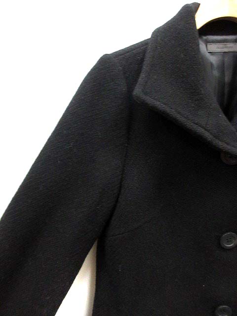 フレームワーク Framework コート シングル ウール 38 黒 ブラック