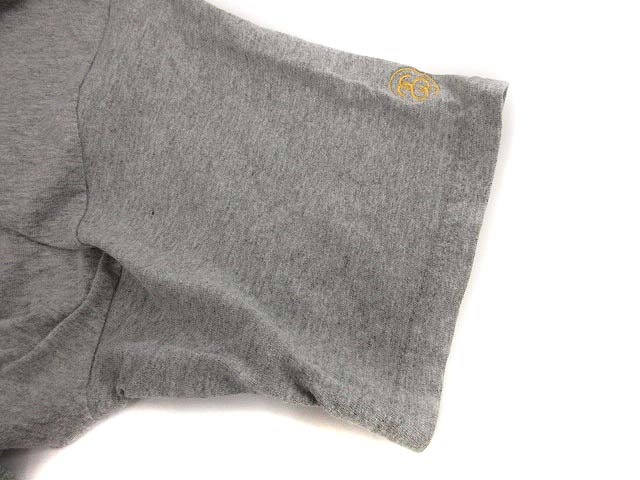 ステューシー STUSSY Tシャツ カットソー ロゴ刺繍 半袖 M