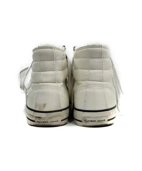ナンバーナイン NUMBER (N)INE シューズ スニーカー ハイカット 総柄