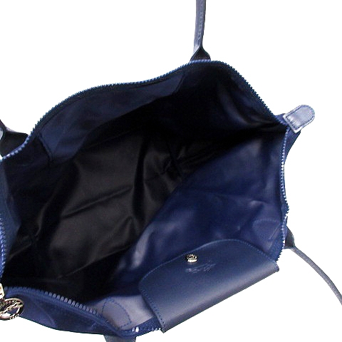ロンシャン LONGCHAMP DEPOSE トートバッグ ハンド ナイロン 紺