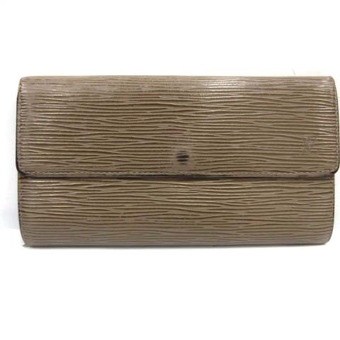 ルイヴィトン LOUIS VUITTON 長財布 エピ ポシェット ポルト モネ 