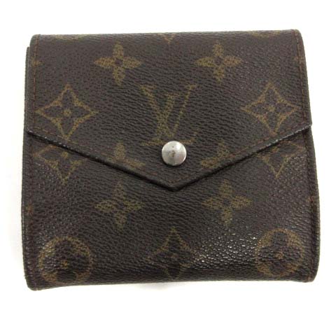 LOUIS VUITTON モノグラム ポルトモネ・ビエ 折り財布 M61660 楽天市場】ルイヴィトン M61660 ポルトモネ・ビエ Wホック 旧 二